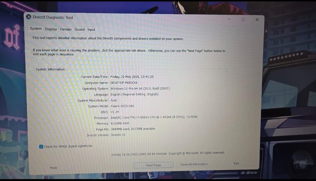 Acer Aspire 5 (Core i7)